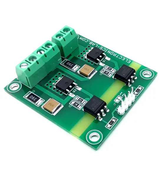 Low Profile 2 Channel Solid State Relay for AC Loads